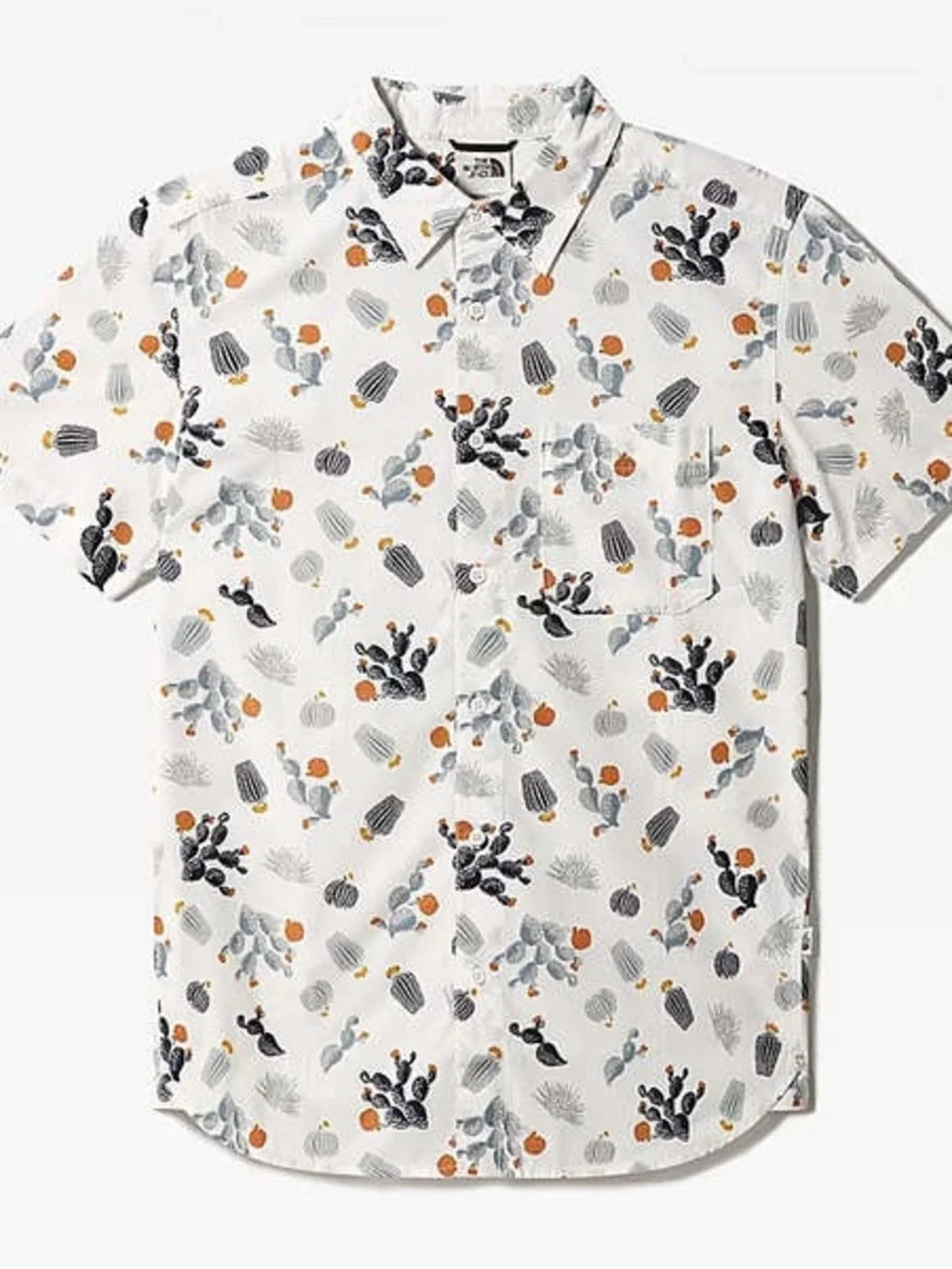 The North Face • Baytrail Pattern Shirt Gardenia White Cacti Print